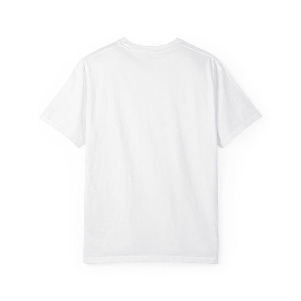 Unisex Garment-Dyed T-shirt with swan and bow